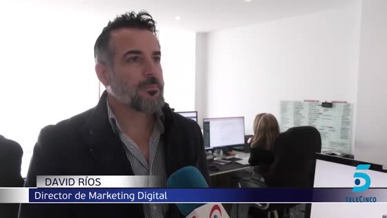David Ríos en Informativos Telecinco, reportaje sobre inteligencia artificial