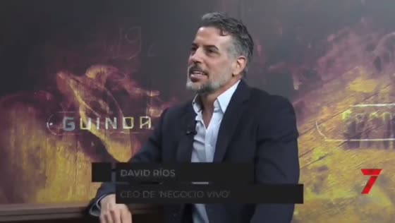 David Ríos entrevistado en el programa Un Málaga con… de Siete TV